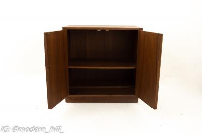 Mid Century Walnut 2 Door Cabinet