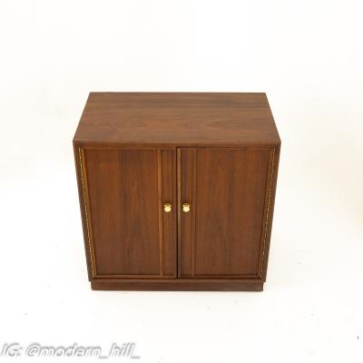 Mid Century Walnut 2 Door Cabinet