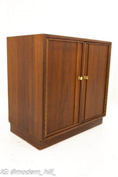 Mid Century Walnut 2 Door Cabinet