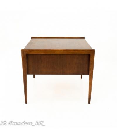 Mid Century Walnut Foyer Entry Console