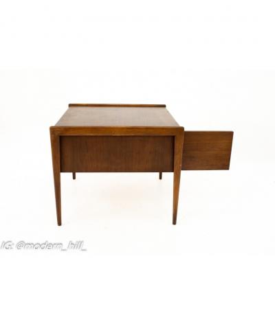 Mid Century Walnut Foyer Entry Console