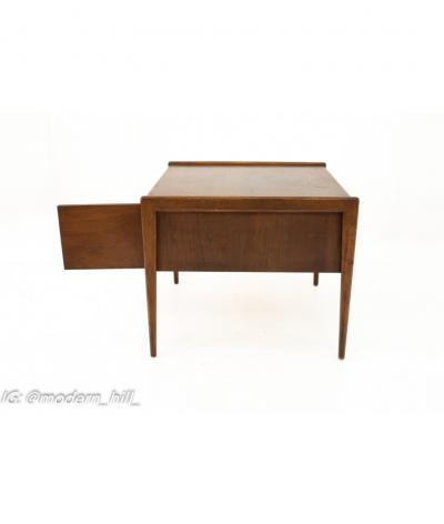 Mid Century Walnut Foyer Entry Console