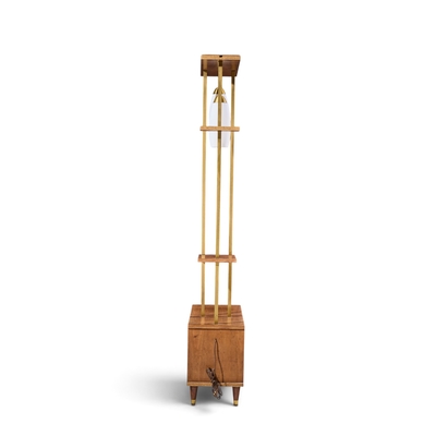 Mid Century Walnut and Brass Wall Unit Room Divider