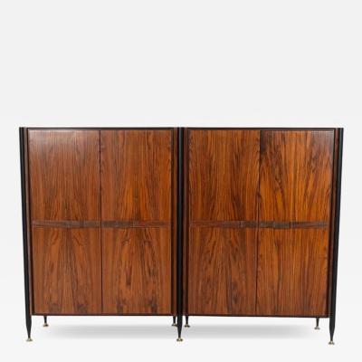 Mid Century Wooden Cabinet Italy 1960s