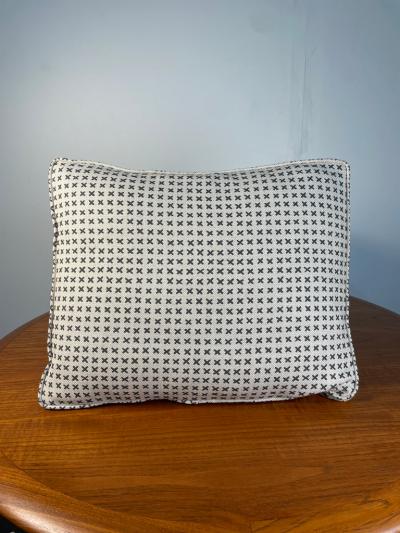 Mid Century X pattern Down Feather Pillows