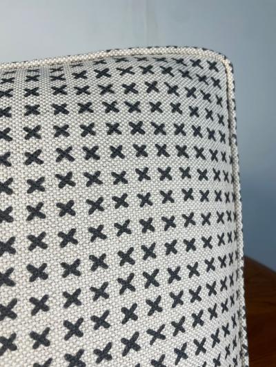 Mid Century X pattern Down Feather Pillows