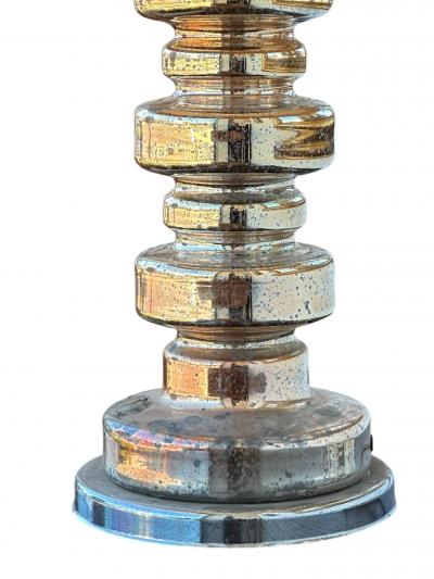 Mid Century chrome platted table lamp