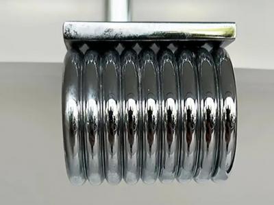 Mid century Chrome Semi flush Mount Ceiling Fixture in Acrylic