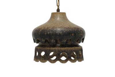 Mid century Danish Ceramic Hanging Pendant Light
