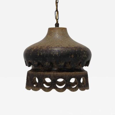 Mid century Danish Ceramic Hanging Pendant Light