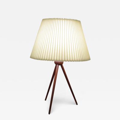 Mid century Danish Teak Tripod Table Lamp
