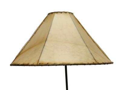 Mid century Danish Teak and Brass Floor Lamp