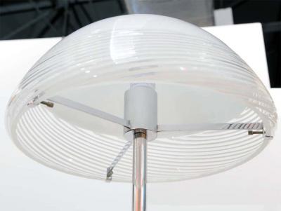 Mid century Hand Blown Vetri Murano Floor Lamp
