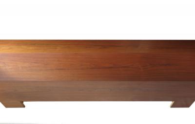 Mid century King Headboard in American Walnut with Integrated Nightstands