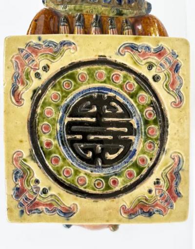 Mid century Terracotta Elephant Garden Stool Drinks Table Plant Stand