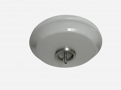 Mid century modern Italian flush mount ceiling light