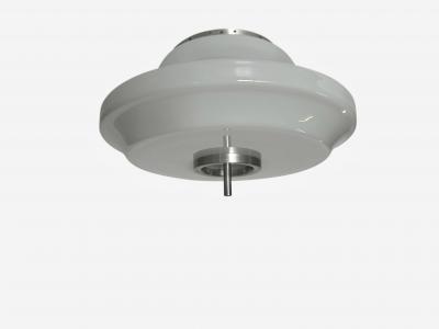 Mid century modern Italian flush mount ceiling light