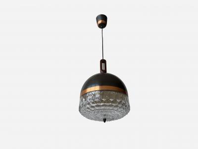 Mid century modern ceiling suspension Italy circa 1960s