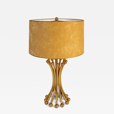 MidCentury Brass Lamp in the Syle of Jean Royere