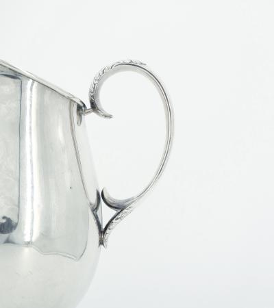 Midcentury American Sterling Silver Water Pitcher
