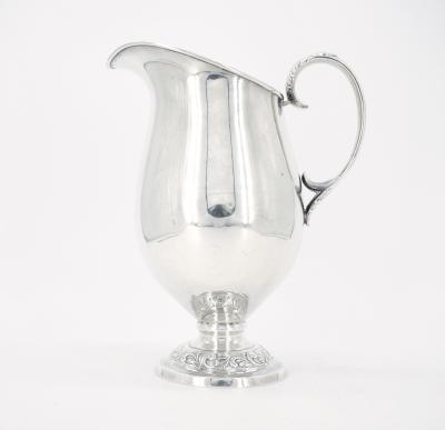 Midcentury American Sterling Silver Water Pitcher