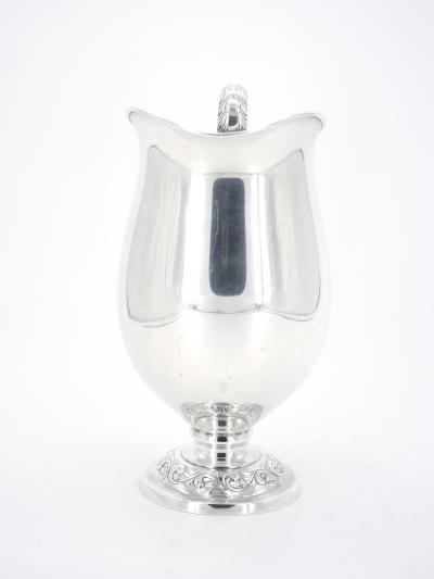 Midcentury American Sterling Silver Water Pitcher