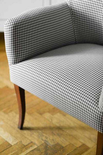 Midcentury Armchairs Reupholstered in Dedar Fabric Set of 2