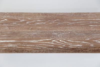 Midcentury Cerused Oak Console