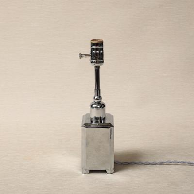 Midcentury Chrome Accent Lamp