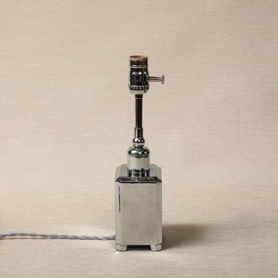 Midcentury Chrome Accent Lamp