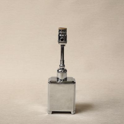 Midcentury Chrome Accent Lamp