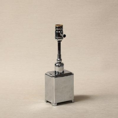 Midcentury Chrome Accent Lamp