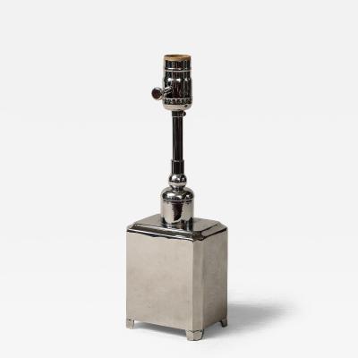 Midcentury Chrome Accent Lamp