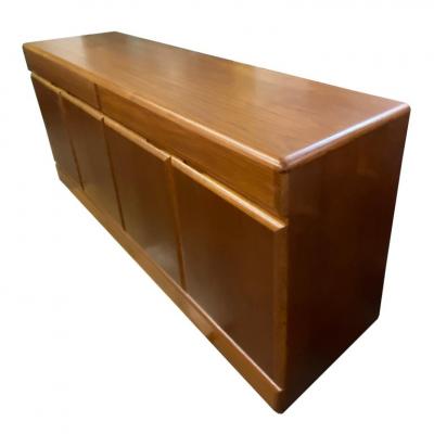 Midcentury Danish Modern Teak Credenza Sideboard