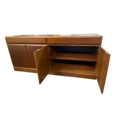 Midcentury Danish Modern Teak Credenza Sideboard