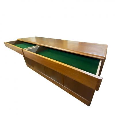 Midcentury Danish Modern Teak Credenza Sideboard