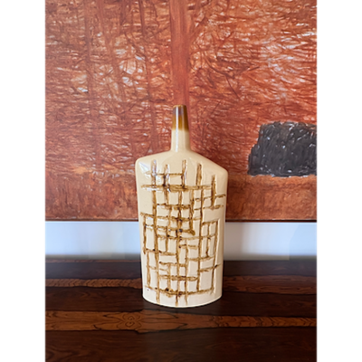 Midcentury Glazed Porcelain Specimen Vase