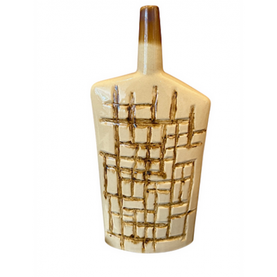 Midcentury Glazed Porcelain Specimen Vase