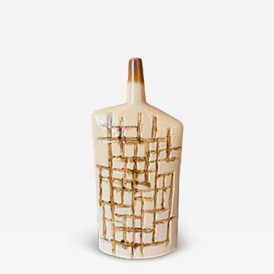 Midcentury Glazed Porcelain Specimen Vase