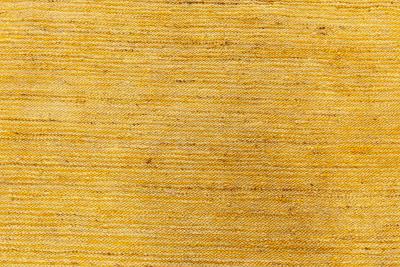 Midcentury Swedish Flat Weave Rug in Honey Yelllow