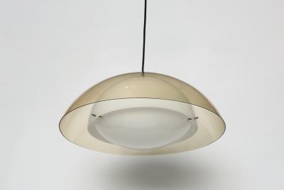 Midcentury modern ceiling pendant by Stil Luce Italy circa 1960s