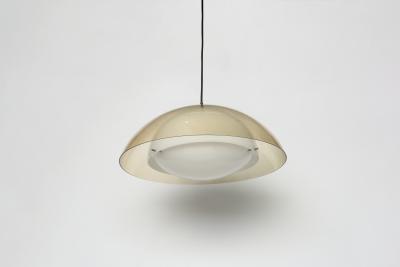Midcentury modern ceiling pendant by Stil Luce Italy circa 1960s