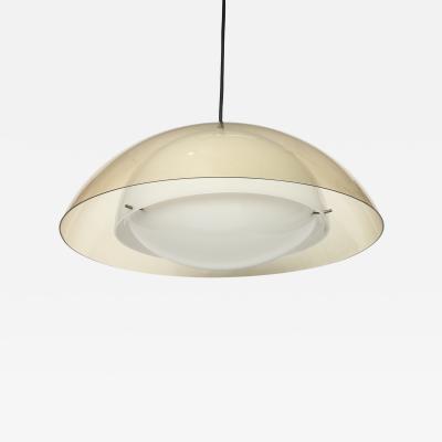 Midcentury modern ceiling pendant by Stil Luce Italy circa 1960s
