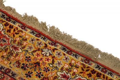 Middle Eastern Persian Red Blue and Beige Rug
