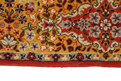 Middle Eastern Persian Red Blue and Beige Rug