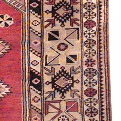 Middle Eastern Persian Wool Prayer Rug