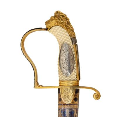 Midshipman Proctor s Sword for Valour at the Battle of Copenhagen