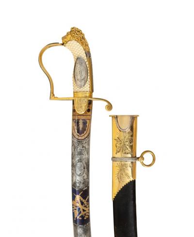 Midshipman Proctor s Sword for Valour at the Battle of Copenhagen