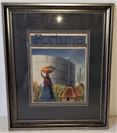 Miguel Covarrubias Art Deco Fortune Magazine Cover October 1938