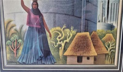 Miguel Covarrubias Art Deco Fortune Magazine Cover October 1938